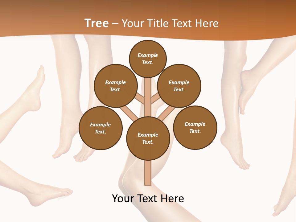 Tiptoe Healthy Healthcare PowerPoint Template