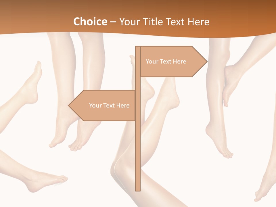 Tiptoe Healthy Healthcare PowerPoint Template