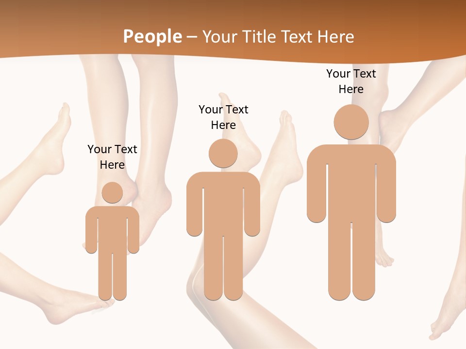 Tiptoe Healthy Healthcare PowerPoint Template