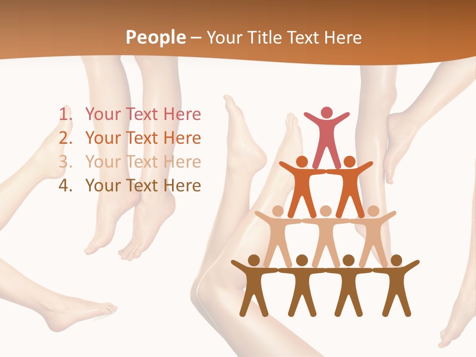 Tiptoe Healthy Healthcare PowerPoint Template