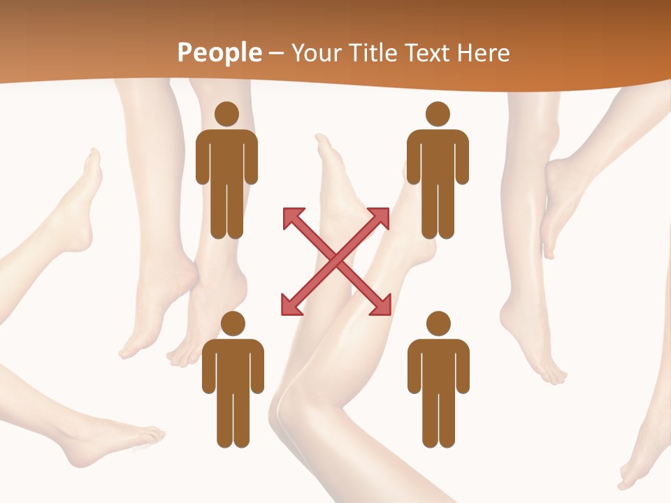 Tiptoe Healthy Healthcare PowerPoint Template