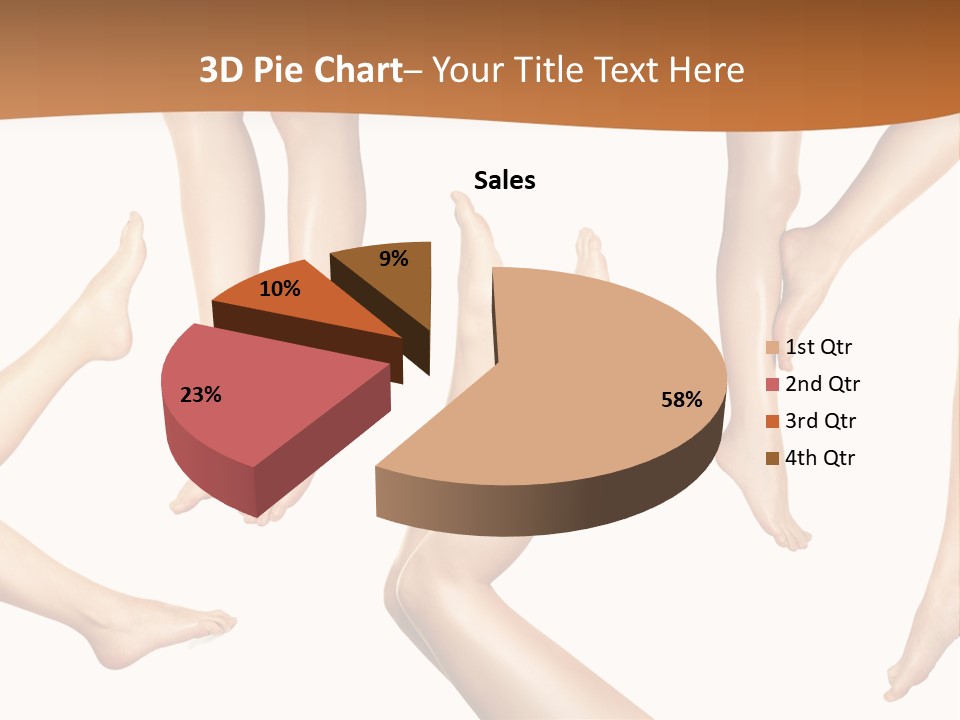 Tiptoe Healthy Healthcare PowerPoint Template