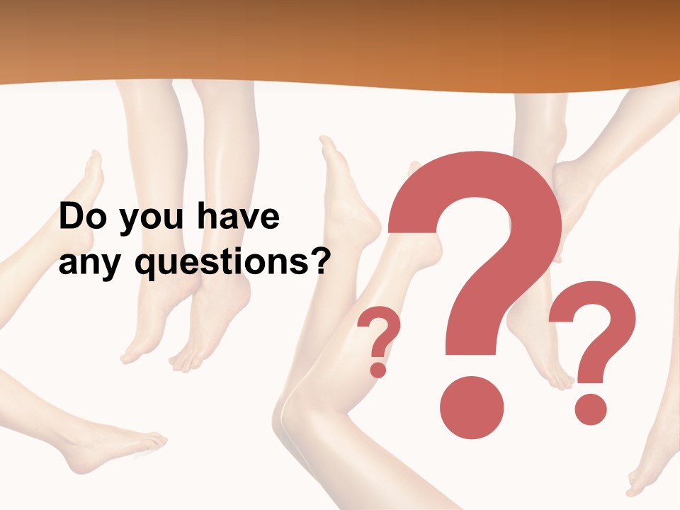 Tiptoe Healthy Healthcare PowerPoint Template