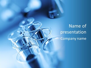 Chemical Biochemistry Tubing PowerPoint Template