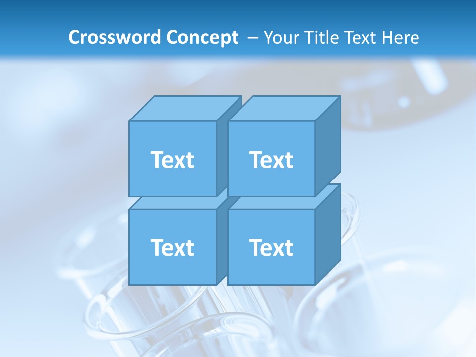 Chemical Biochemistry Tubing PowerPoint Template