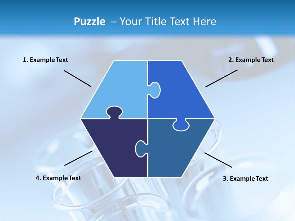 Chemical Biochemistry Tubing PowerPoint Template