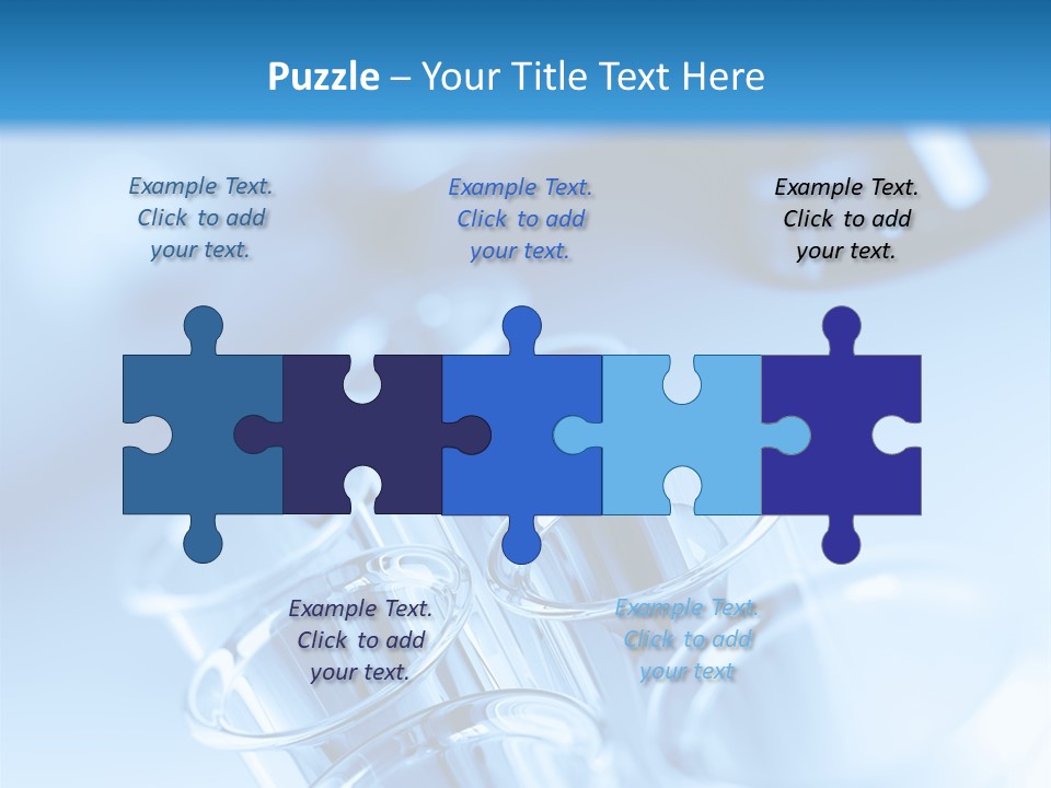 Chemical Biochemistry Tubing PowerPoint Template