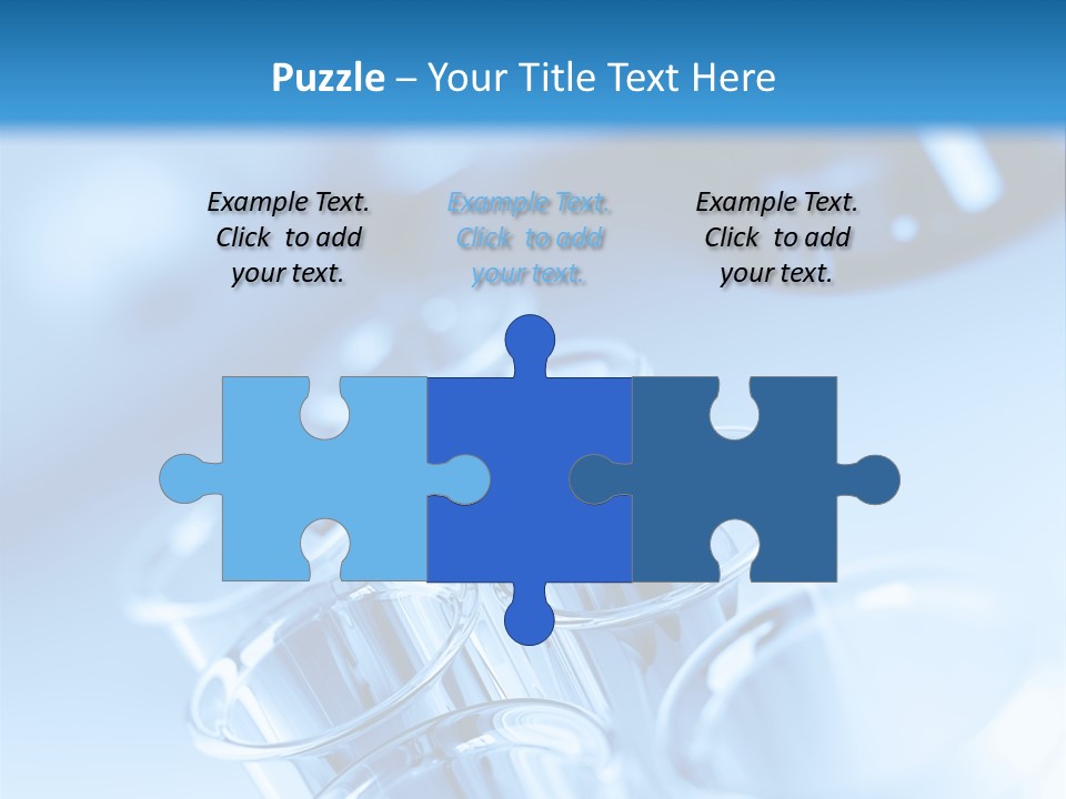 Chemical Biochemistry Tubing PowerPoint Template