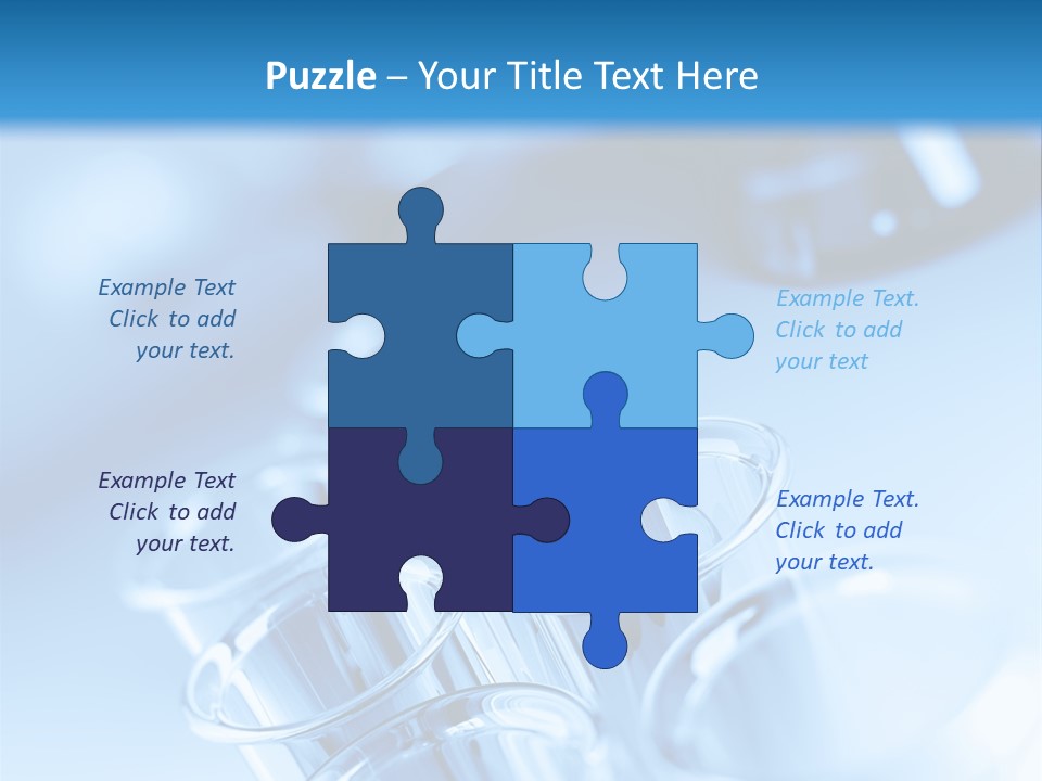 Chemical Biochemistry Tubing PowerPoint Template