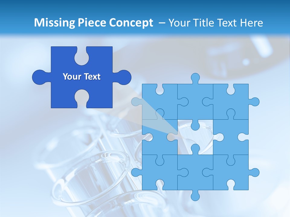 Chemical Biochemistry Tubing PowerPoint Template
