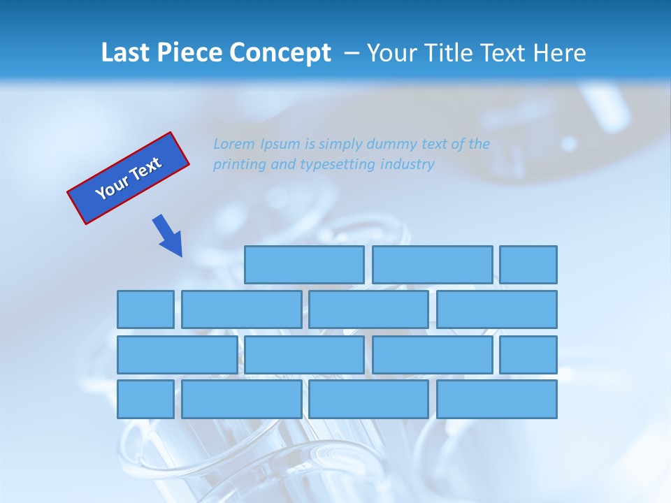 Chemical Biochemistry Tubing PowerPoint Template