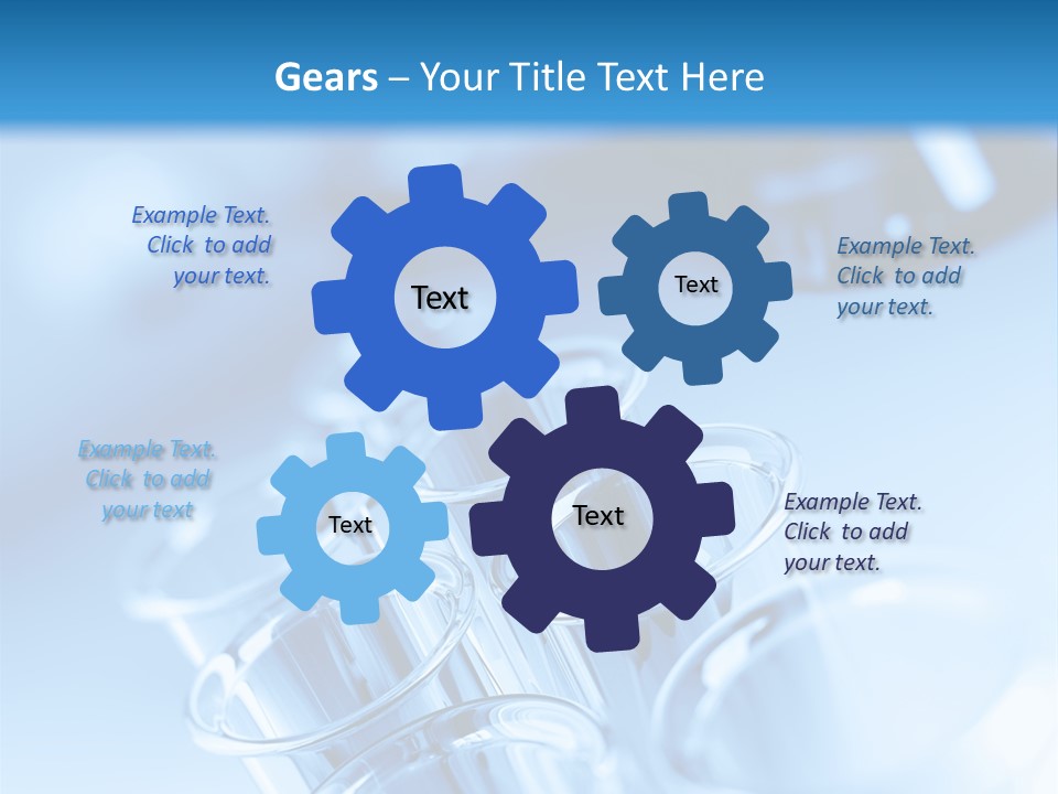 Chemical Biochemistry Tubing PowerPoint Template