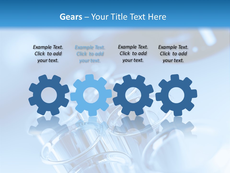 Chemical Biochemistry Tubing PowerPoint Template