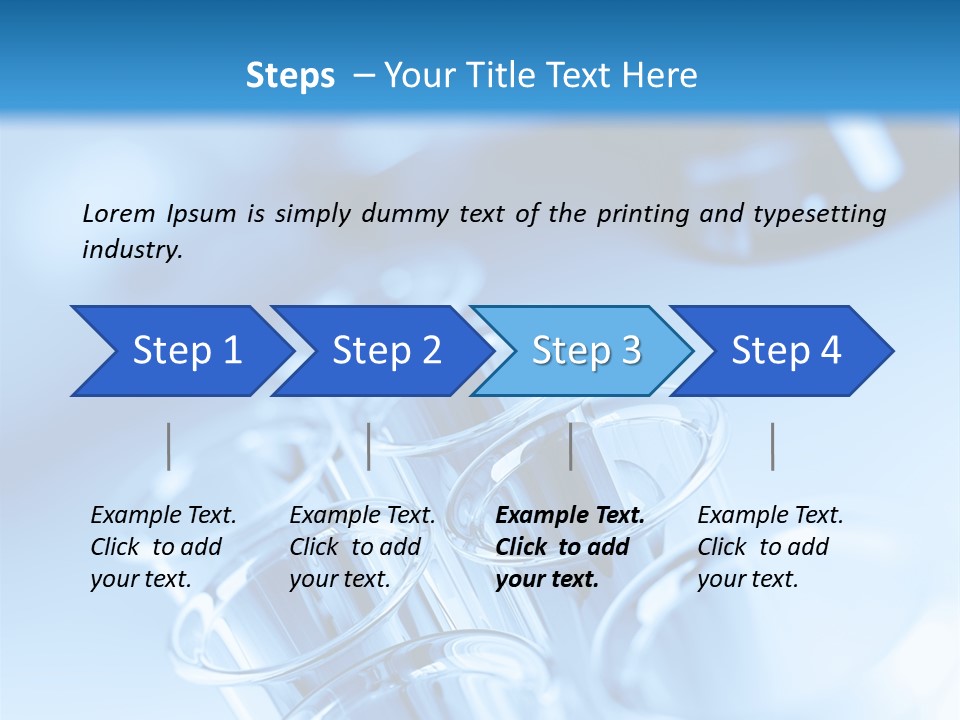 Chemical Biochemistry Tubing PowerPoint Template