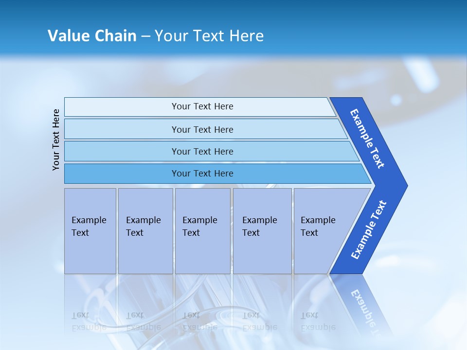 Chemical Biochemistry Tubing PowerPoint Template