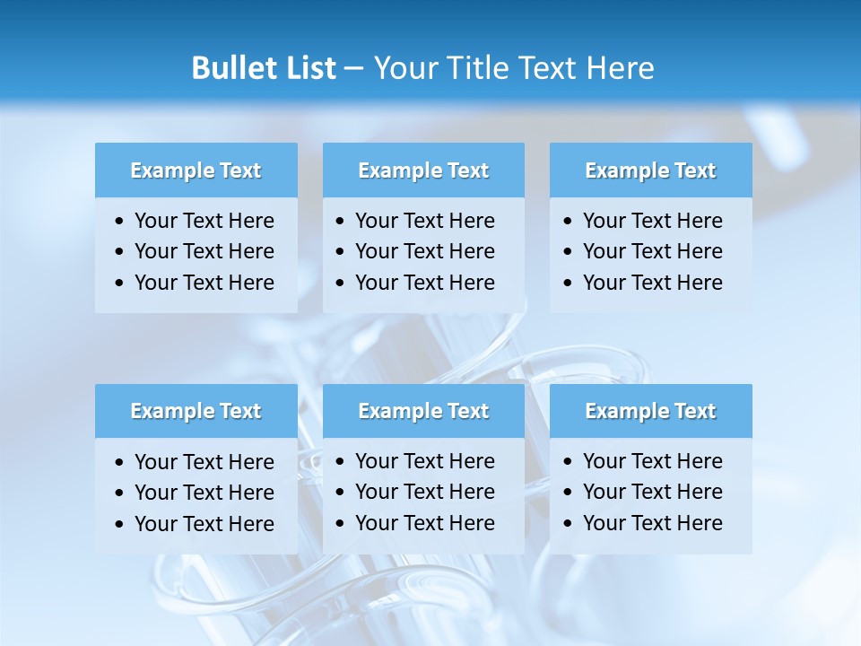 Chemical Biochemistry Tubing PowerPoint Template