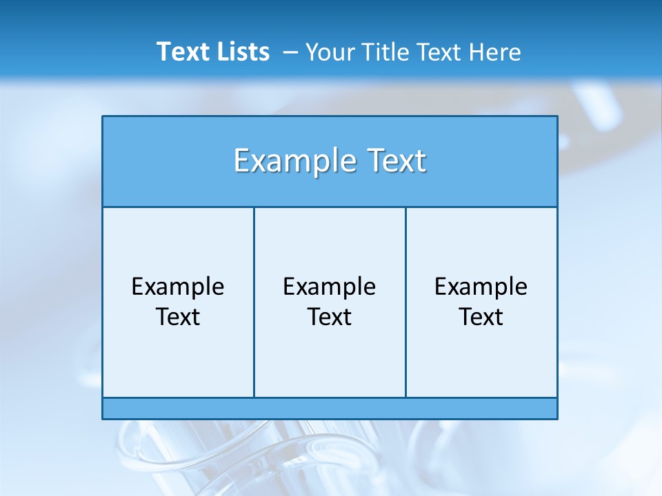 Chemical Biochemistry Tubing PowerPoint Template