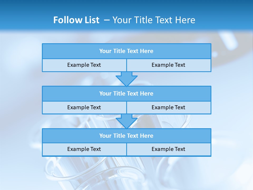 Chemical Biochemistry Tubing PowerPoint Template