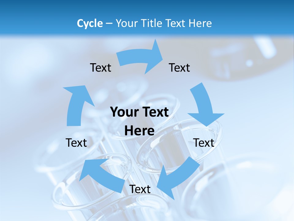 Chemical Biochemistry Tubing PowerPoint Template
