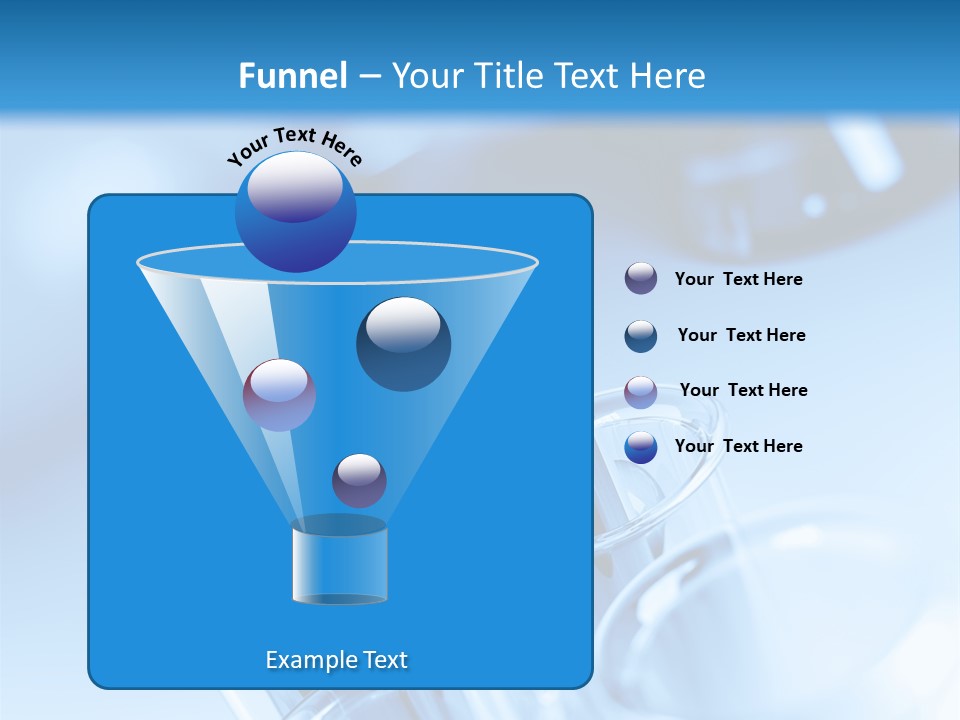 Chemical Biochemistry Tubing PowerPoint Template