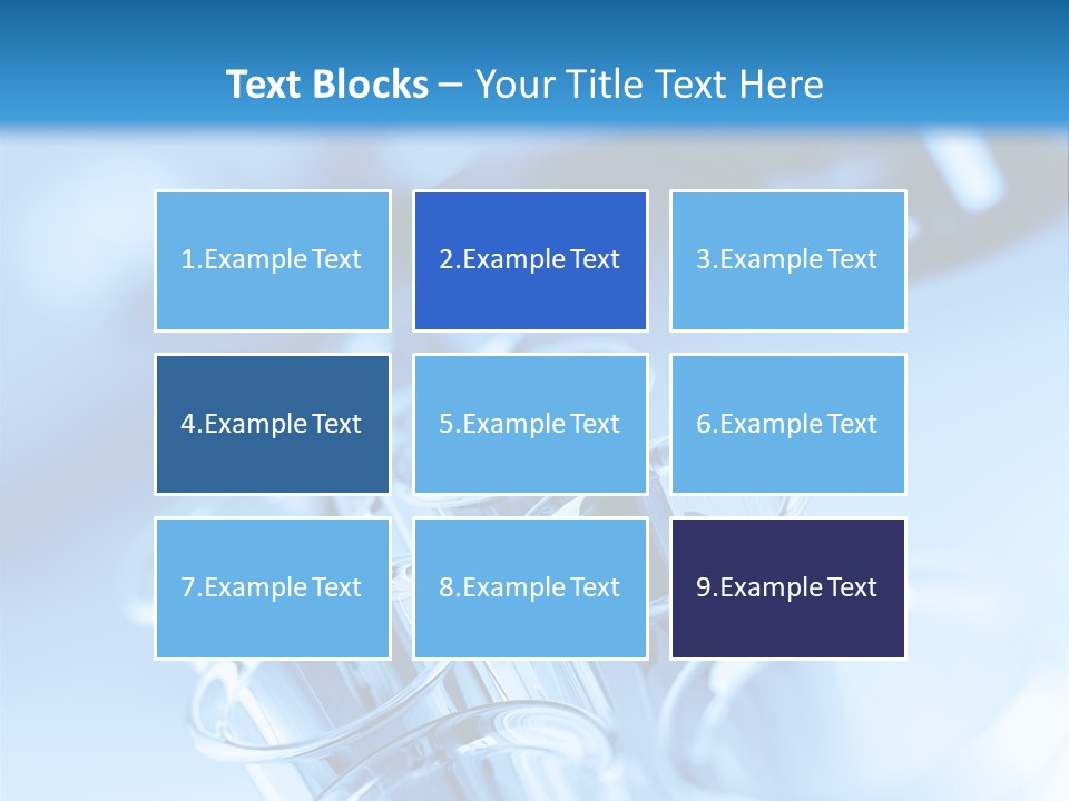 Chemical Biochemistry Tubing PowerPoint Template