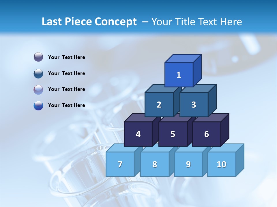 Chemical Biochemistry Tubing PowerPoint Template
