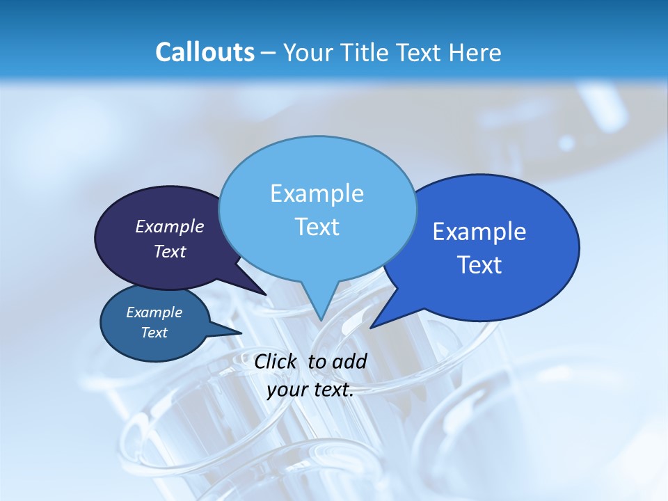 Chemical Biochemistry Tubing PowerPoint Template