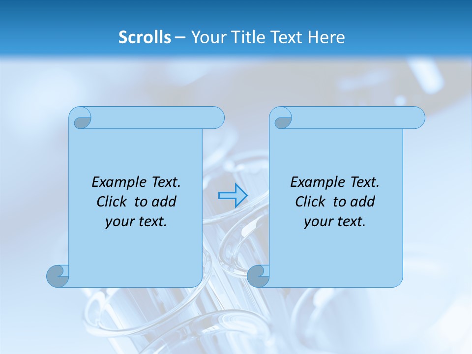 Chemical Biochemistry Tubing PowerPoint Template