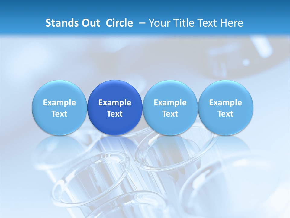 Chemical Biochemistry Tubing PowerPoint Template