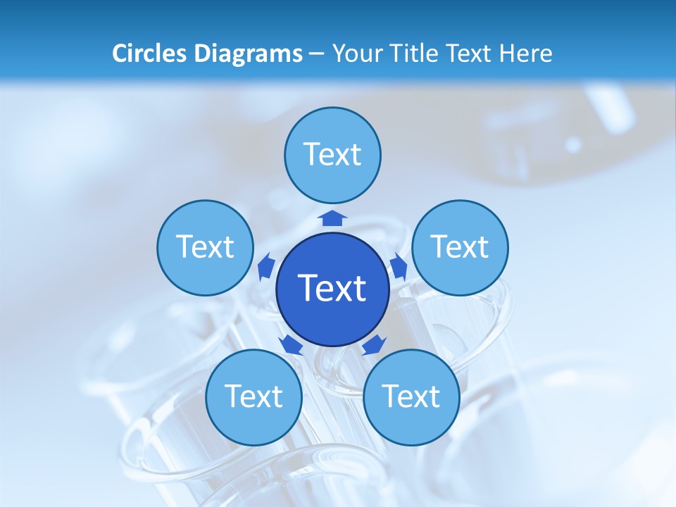 Chemical Biochemistry Tubing PowerPoint Template