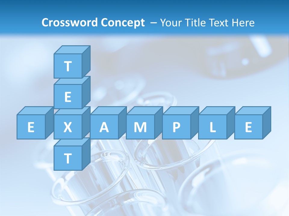 Chemical Biochemistry Tubing PowerPoint Template