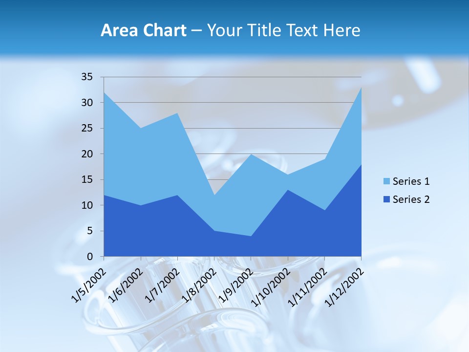 Chemical Biochemistry Tubing PowerPoint Template