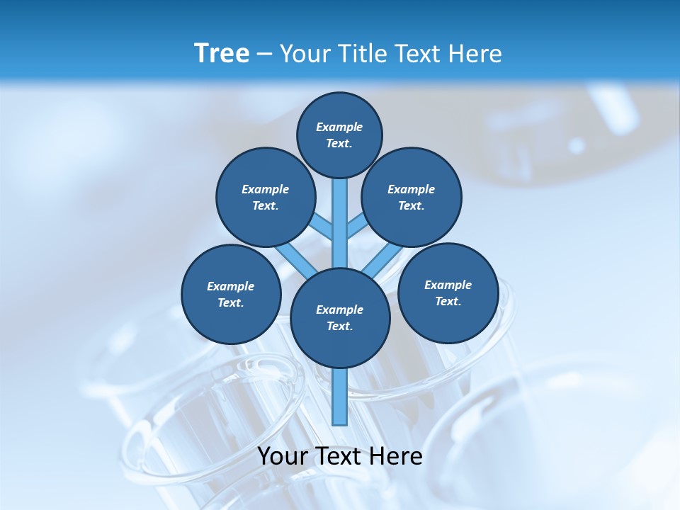 Chemical Biochemistry Tubing PowerPoint Template
