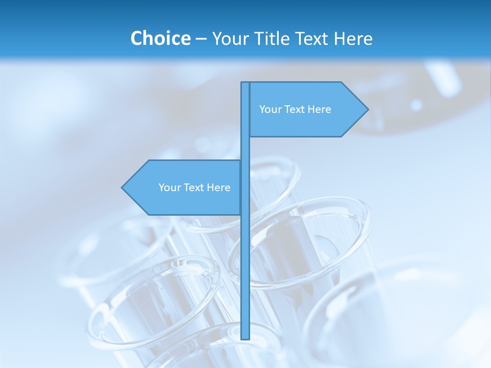 Chemical Biochemistry Tubing PowerPoint Template