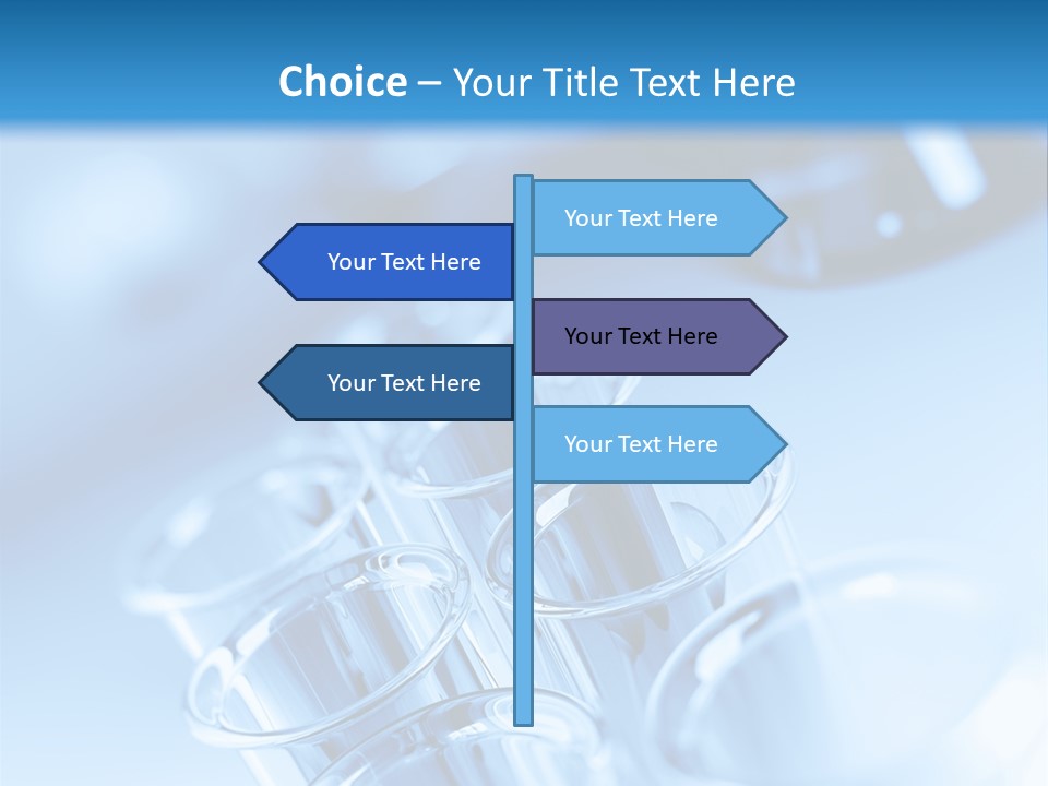 Chemical Biochemistry Tubing PowerPoint Template