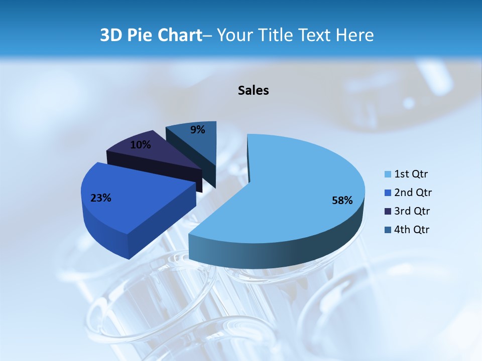 Chemical Biochemistry Tubing PowerPoint Template