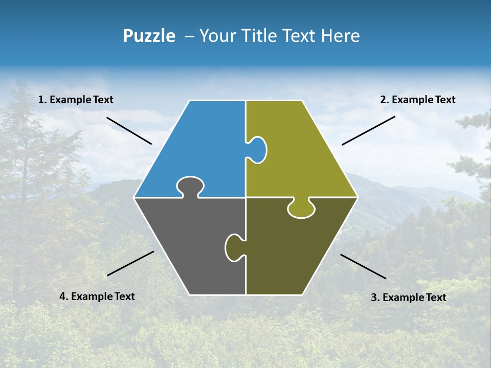 Tranquil Landscape National PowerPoint Template