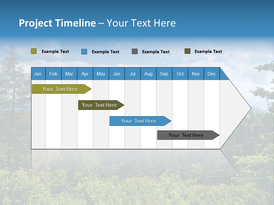 Tranquil Landscape National PowerPoint Template