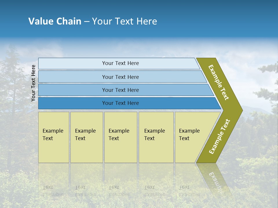 Tranquil Landscape National PowerPoint Template