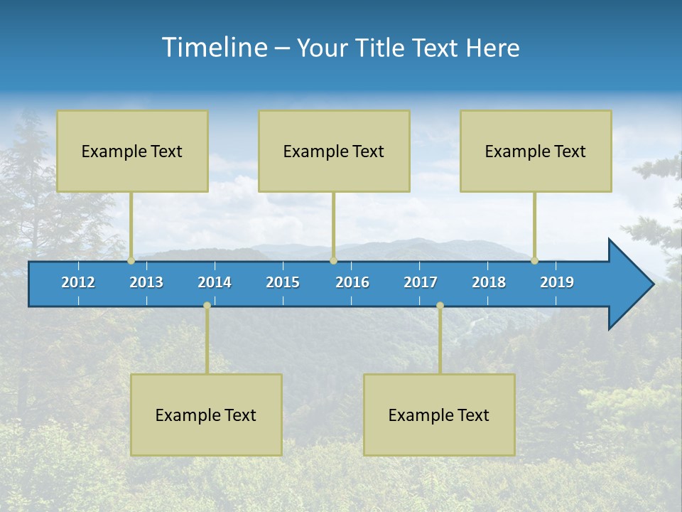 Tranquil Landscape National PowerPoint Template