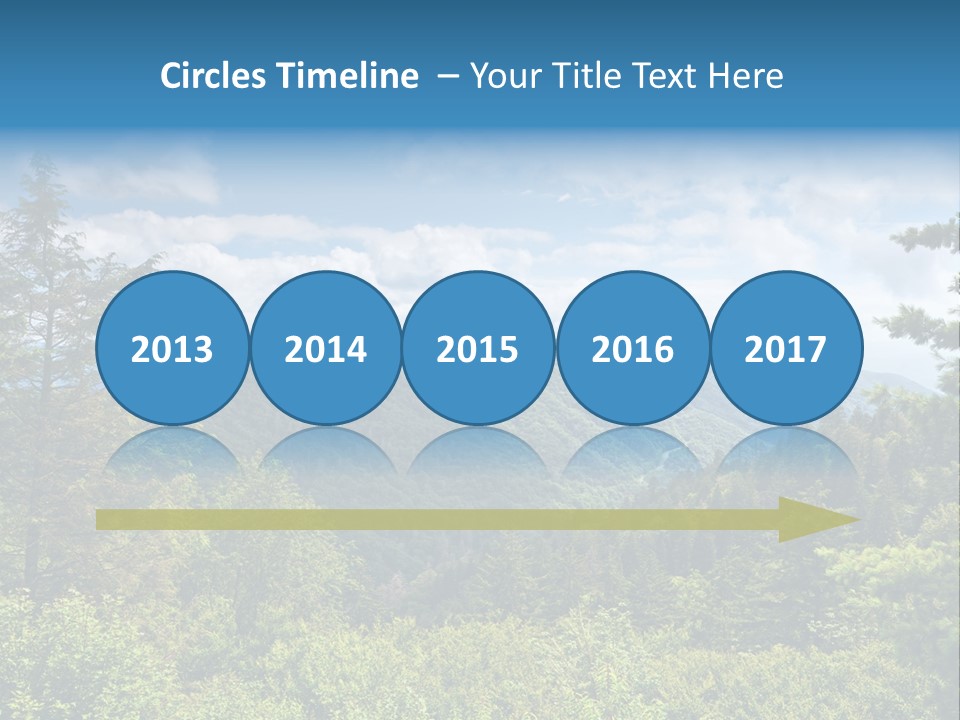 Tranquil Landscape National PowerPoint Template
