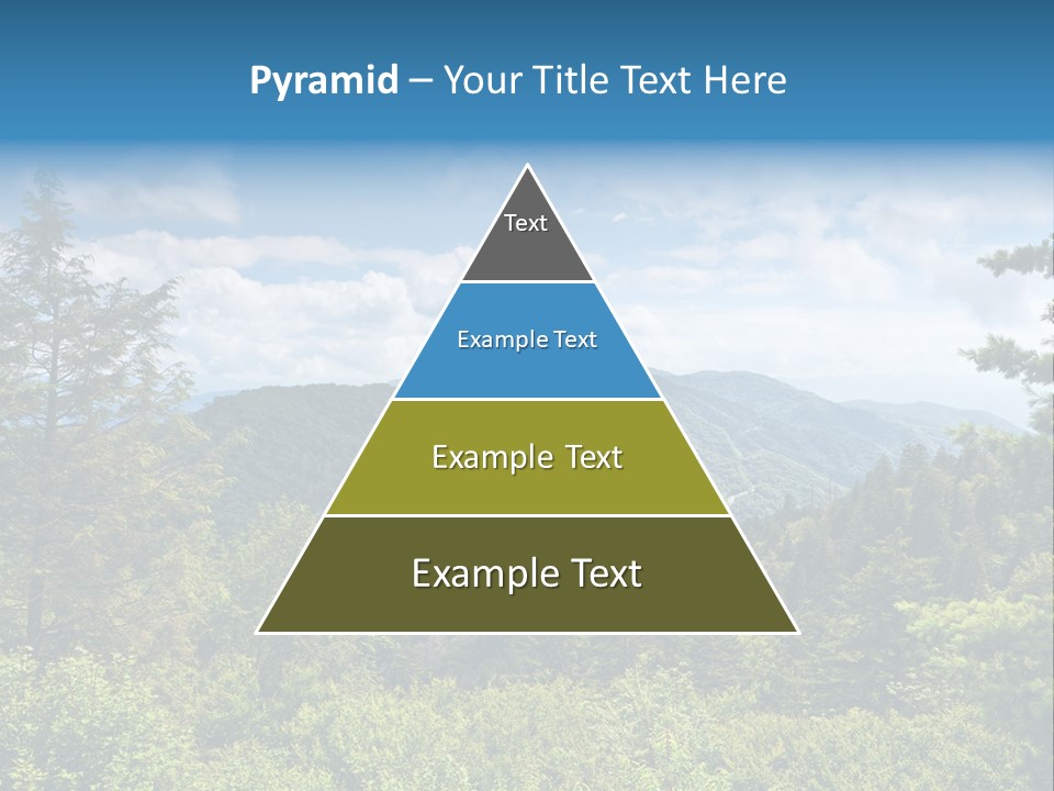 Tranquil Landscape National PowerPoint Template