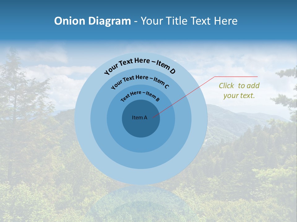 Tranquil Landscape National PowerPoint Template