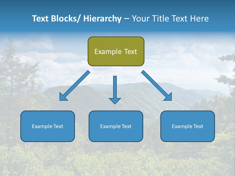 Tranquil Landscape National PowerPoint Template