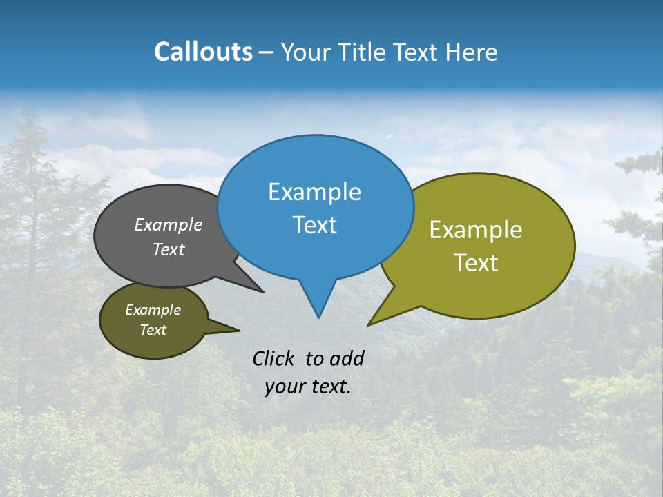 Tranquil Landscape National PowerPoint Template
