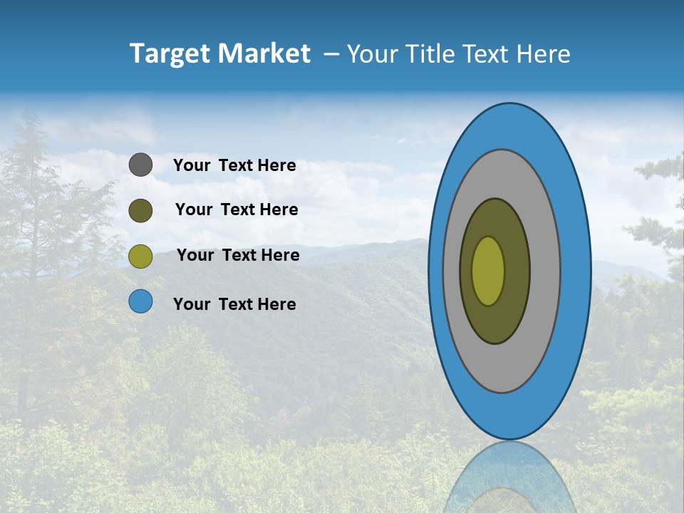 Tranquil Landscape National PowerPoint Template