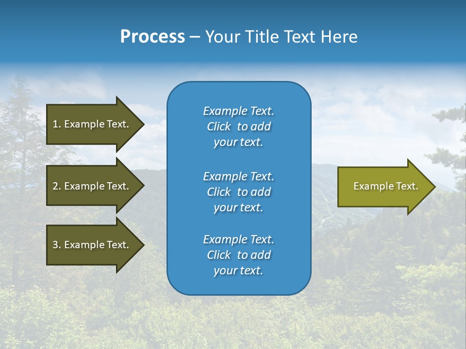 Tranquil Landscape National PowerPoint Template