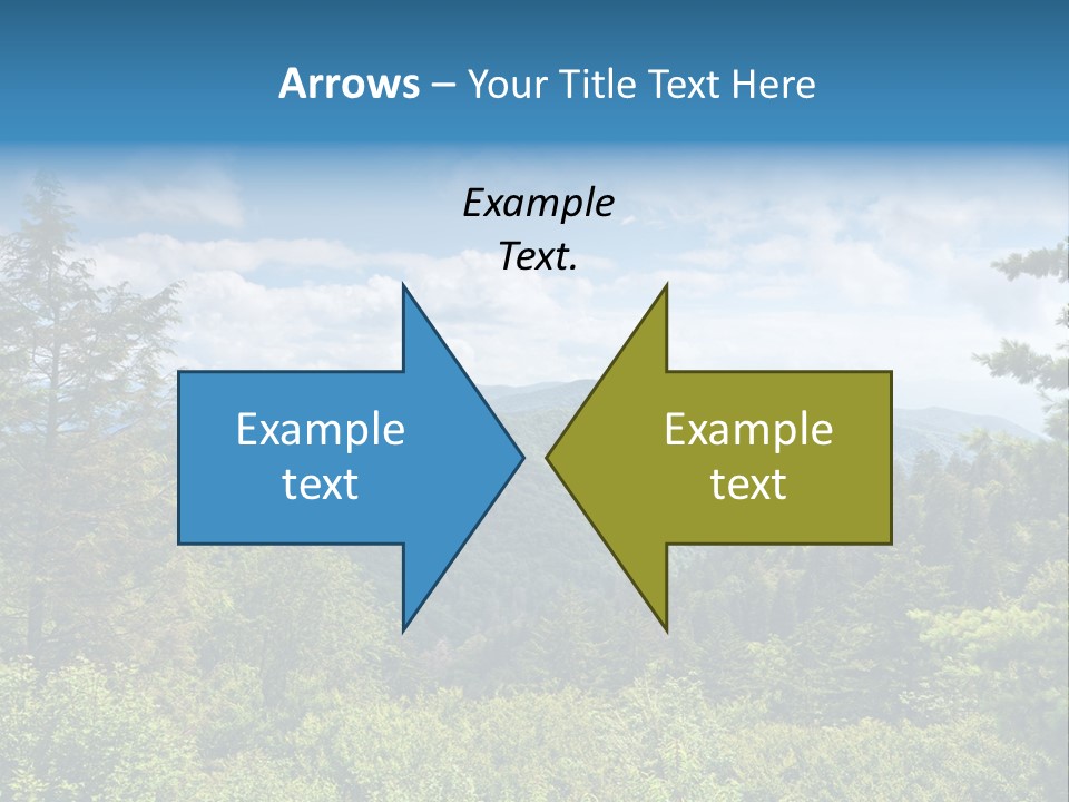 Tranquil Landscape National PowerPoint Template