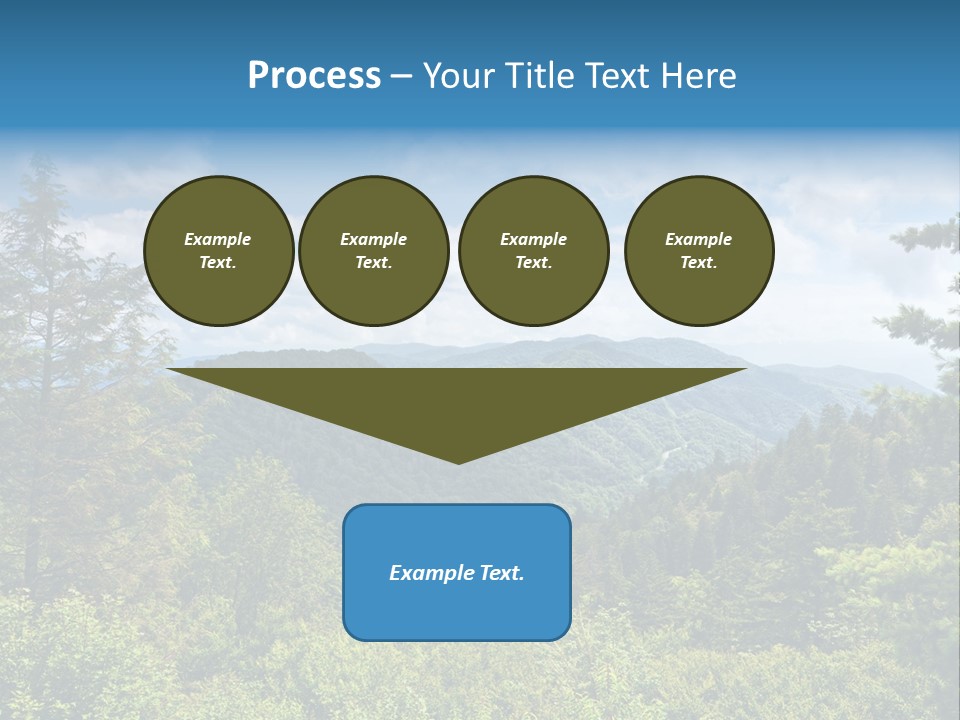Tranquil Landscape National PowerPoint Template