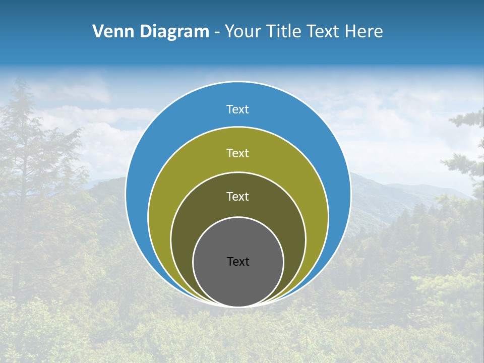 Tranquil Landscape National PowerPoint Template